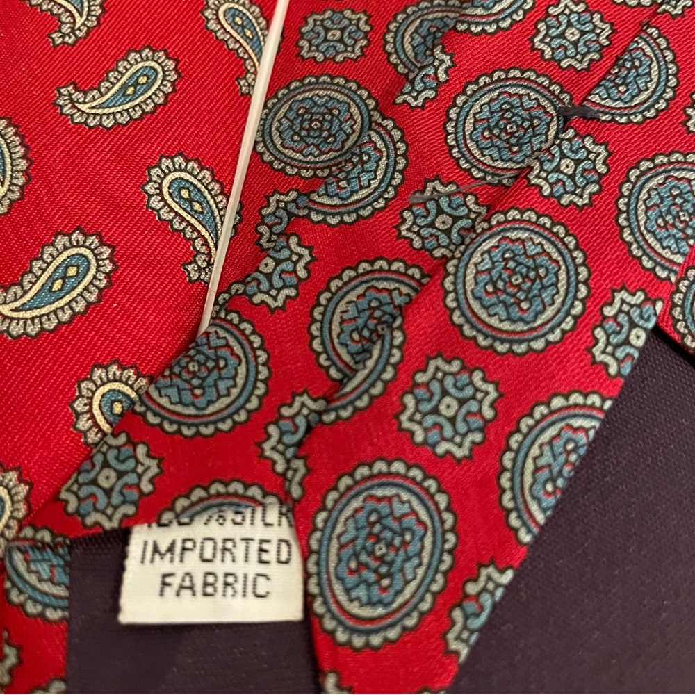 Vintage Gant Ties‎ Lot Of 2  100% Silk - Picture 5 of 6